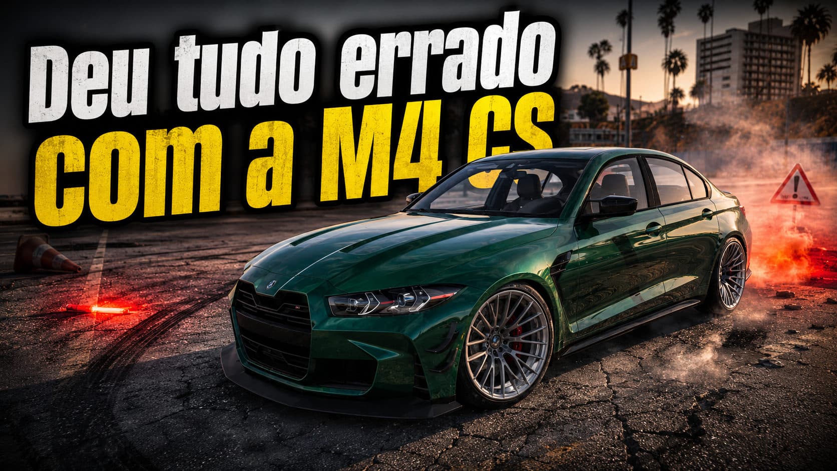 BMW M4 CS - Tudo deu errado!