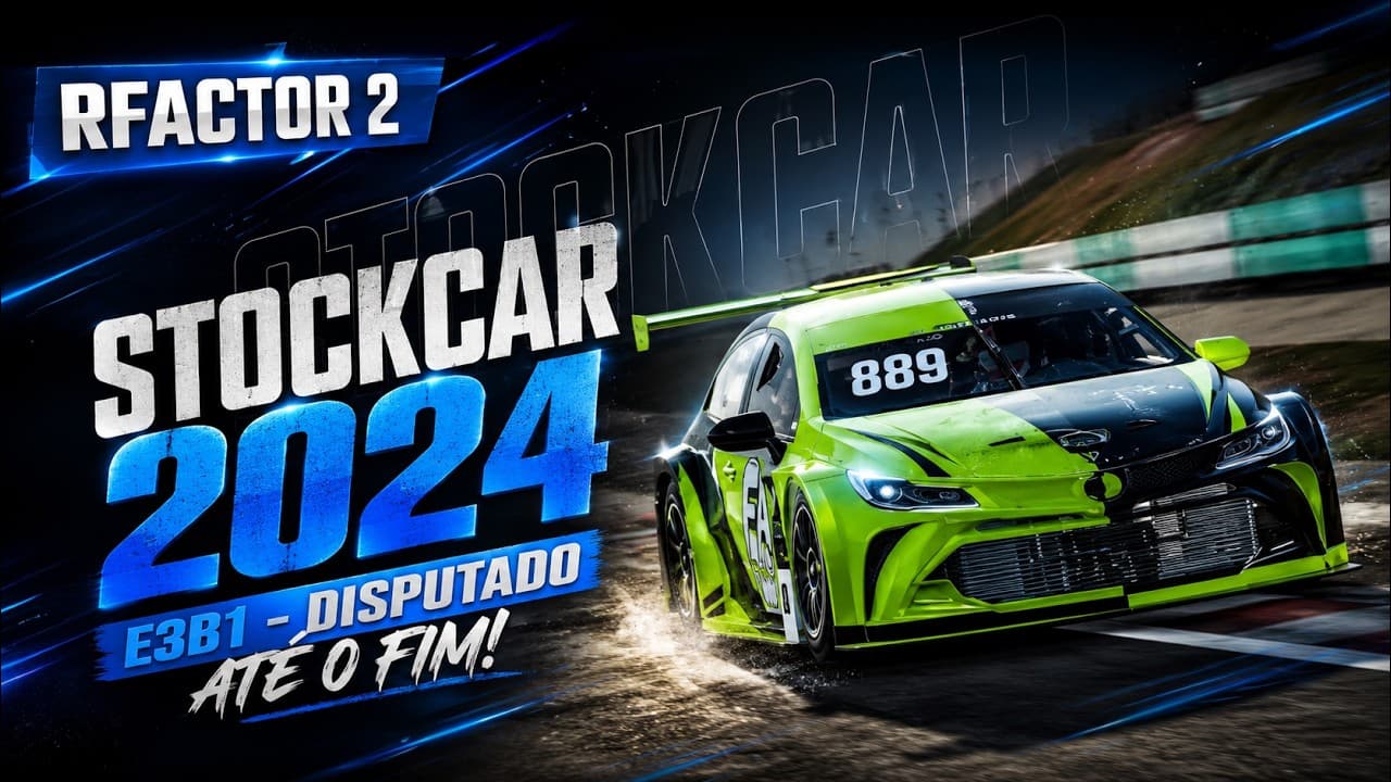 Stock car 2024 na 3ª etapa em Brasília anel externo na liga Amigos do AV