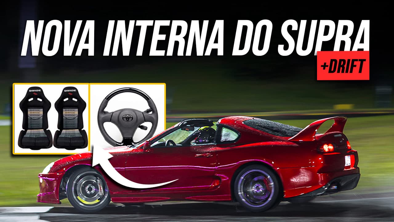 Upgrade na interna do Supra (+Drift)